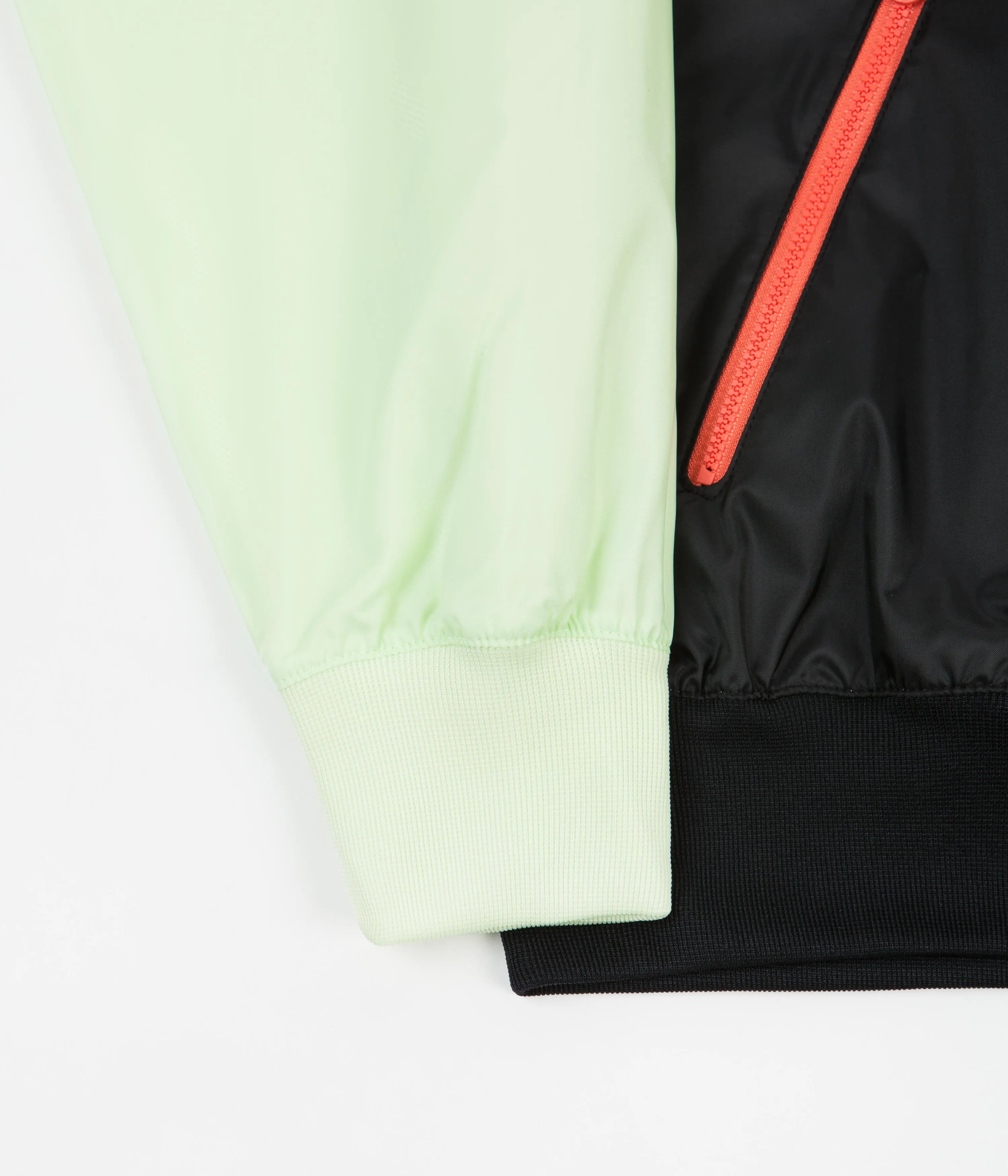 Nike Recycled Windrunner Hooded Jacket - Black / Signal Blue / Lime Ice / White