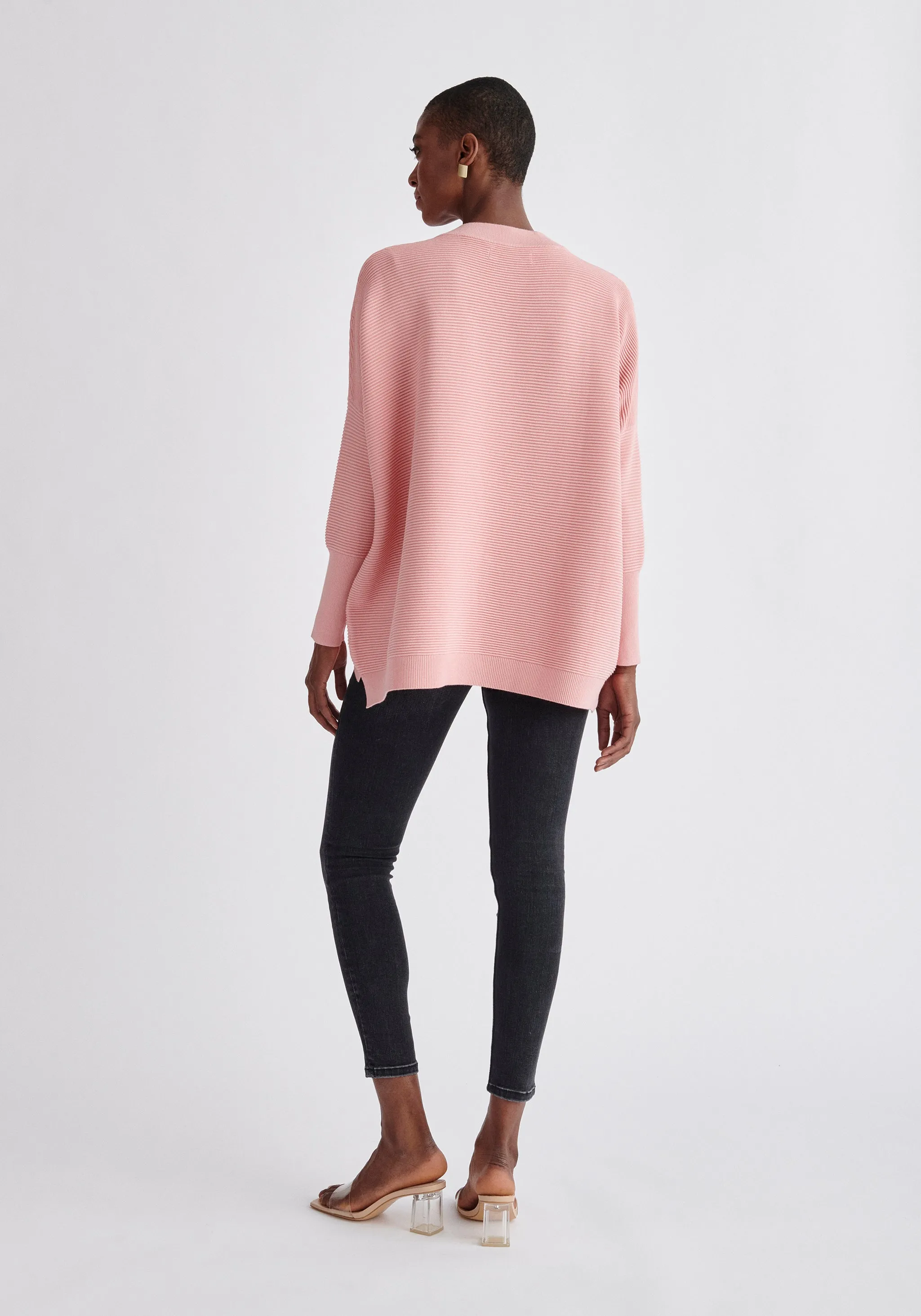 Paisie V-Neck Ribbed Jumper