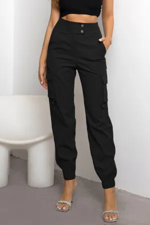 PRE-ORDER: High Waist Cargo Pants