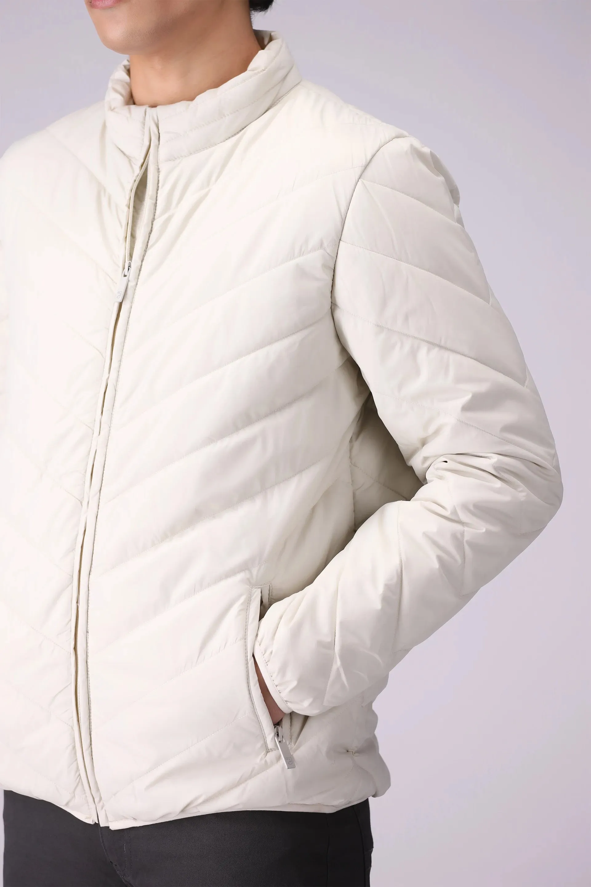 PU Quilted Jacket