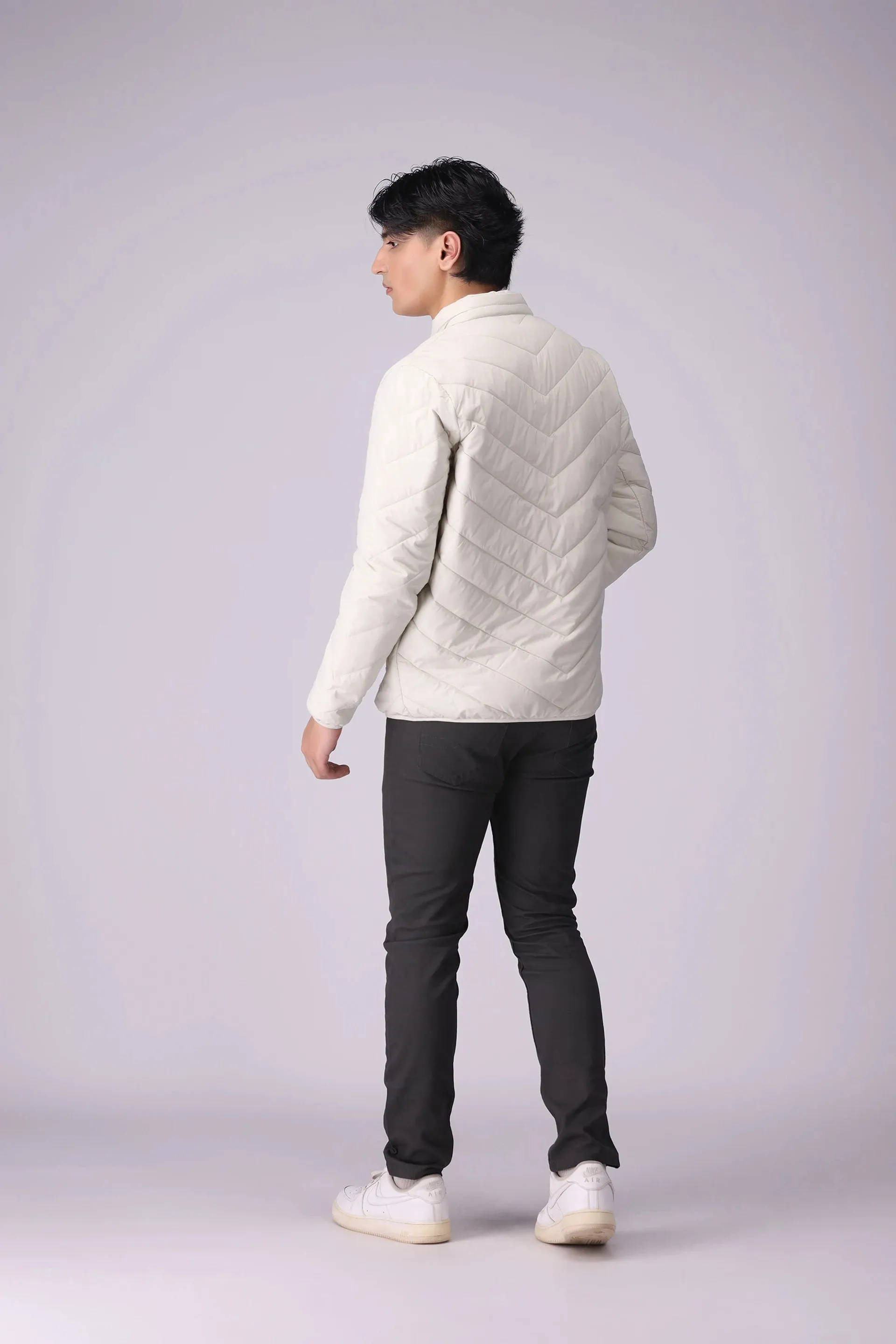 PU Quilted Jacket