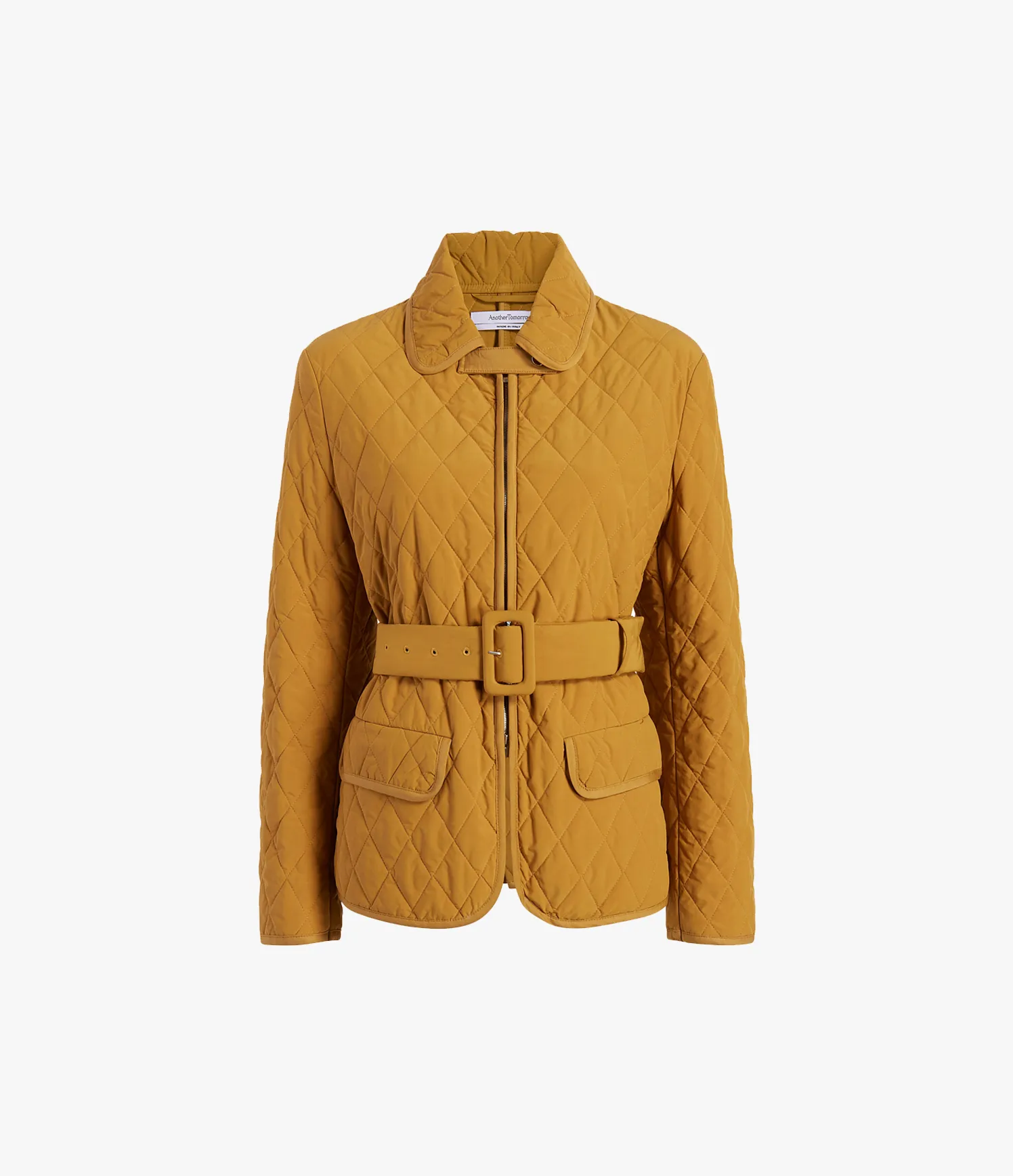 Quilted Belted Jacket
