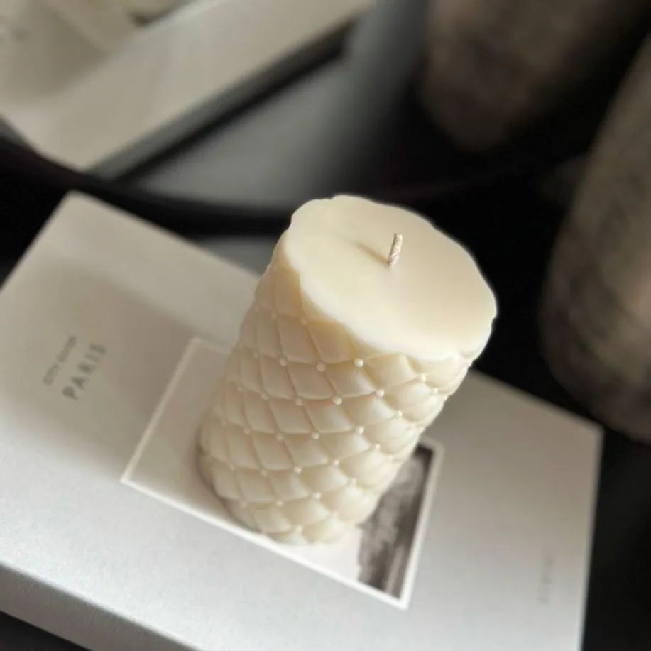 Quilted Candle