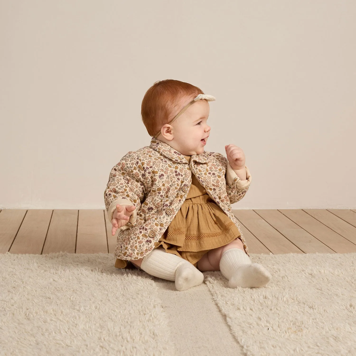 Quilted Jacket - Posy - Shell - FINAL SALE