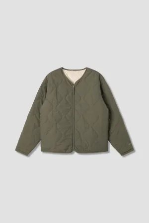 Quilted Liner Jacket (Olive)