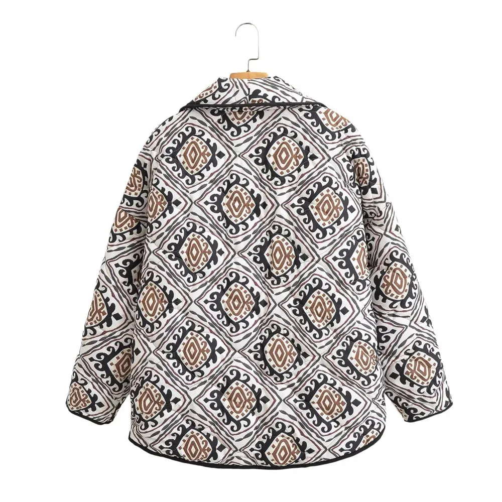 Quilted Panel Jacket