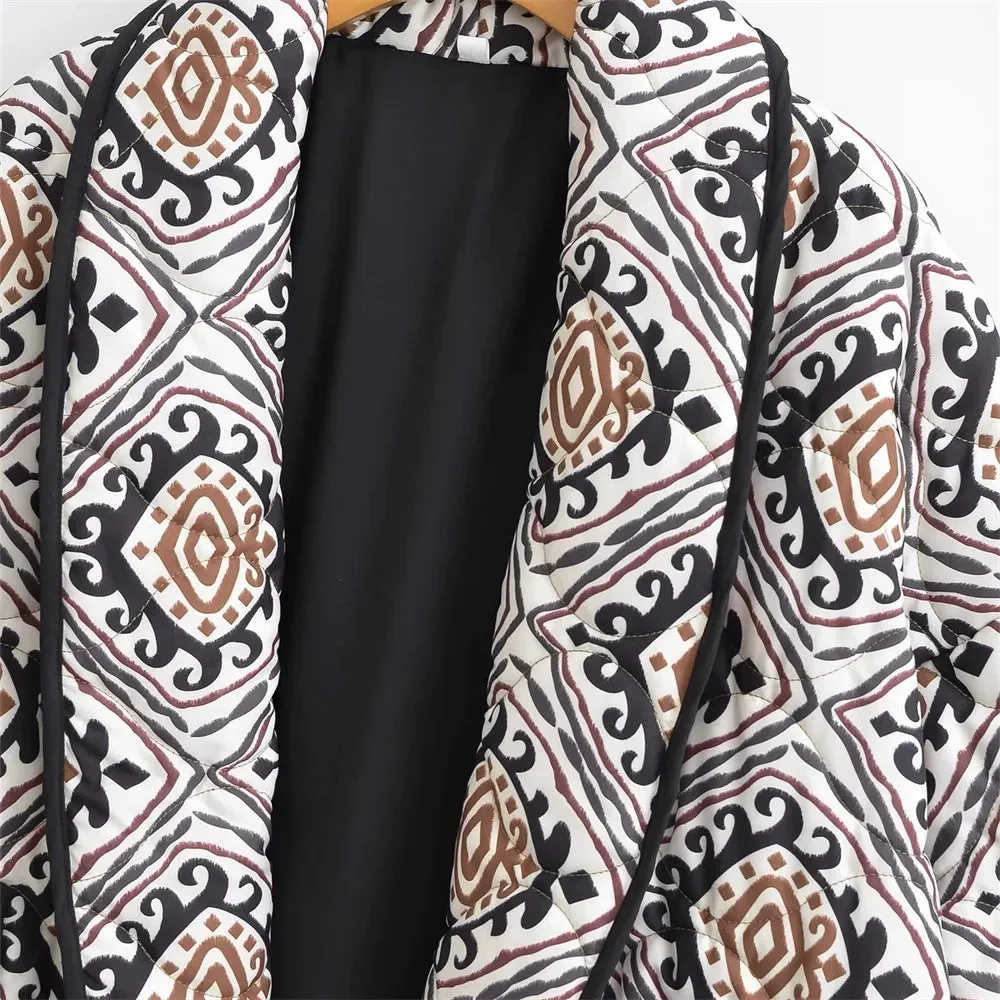 Quilted Panel Jacket