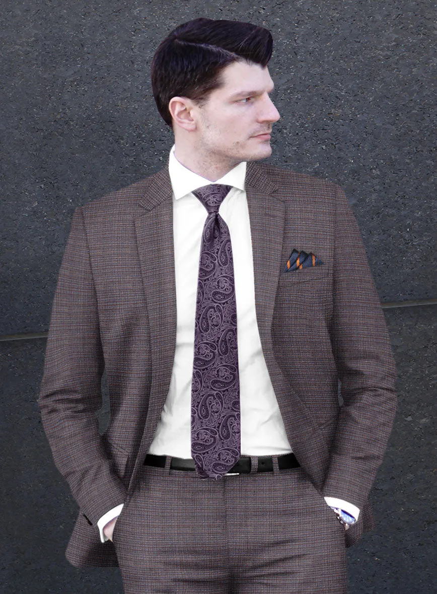 Reda Arijo Maroon Wool Jacket