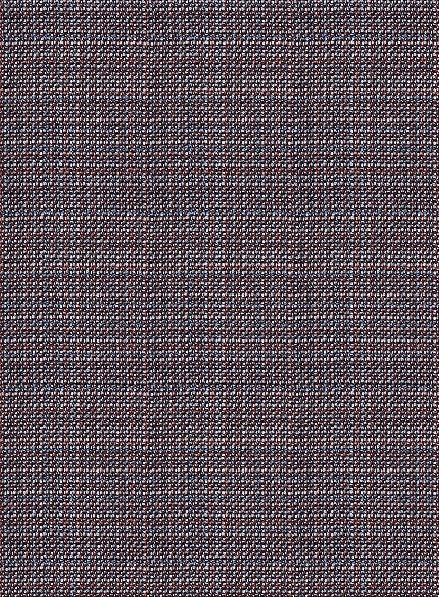 Reda Arijo Maroon Wool Jacket