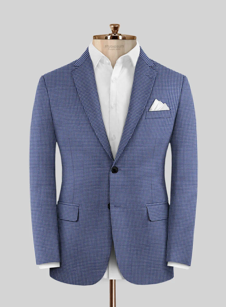 Reda Avarno Blue Wool Jacket