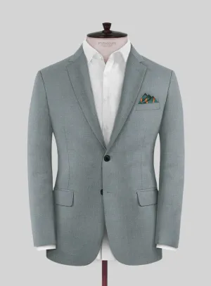 Reda Flexo Gray Blue Wool Jacket