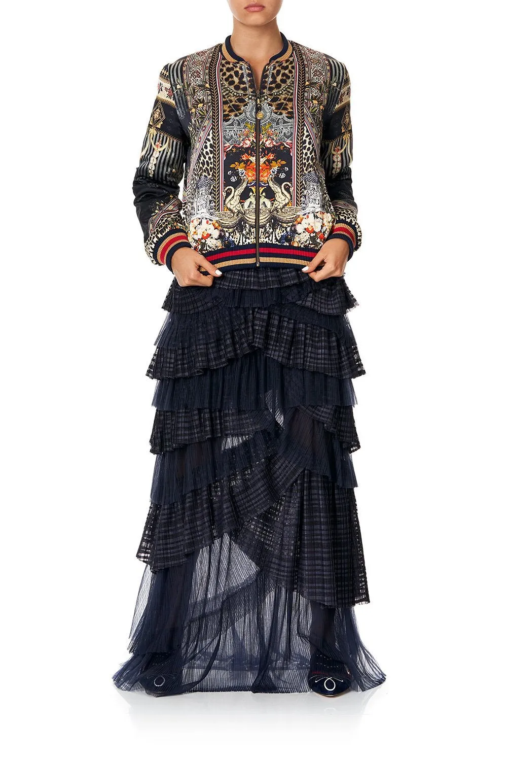 REVERSIBLE BOMBER JACKET THIS CHARMING WOMAN