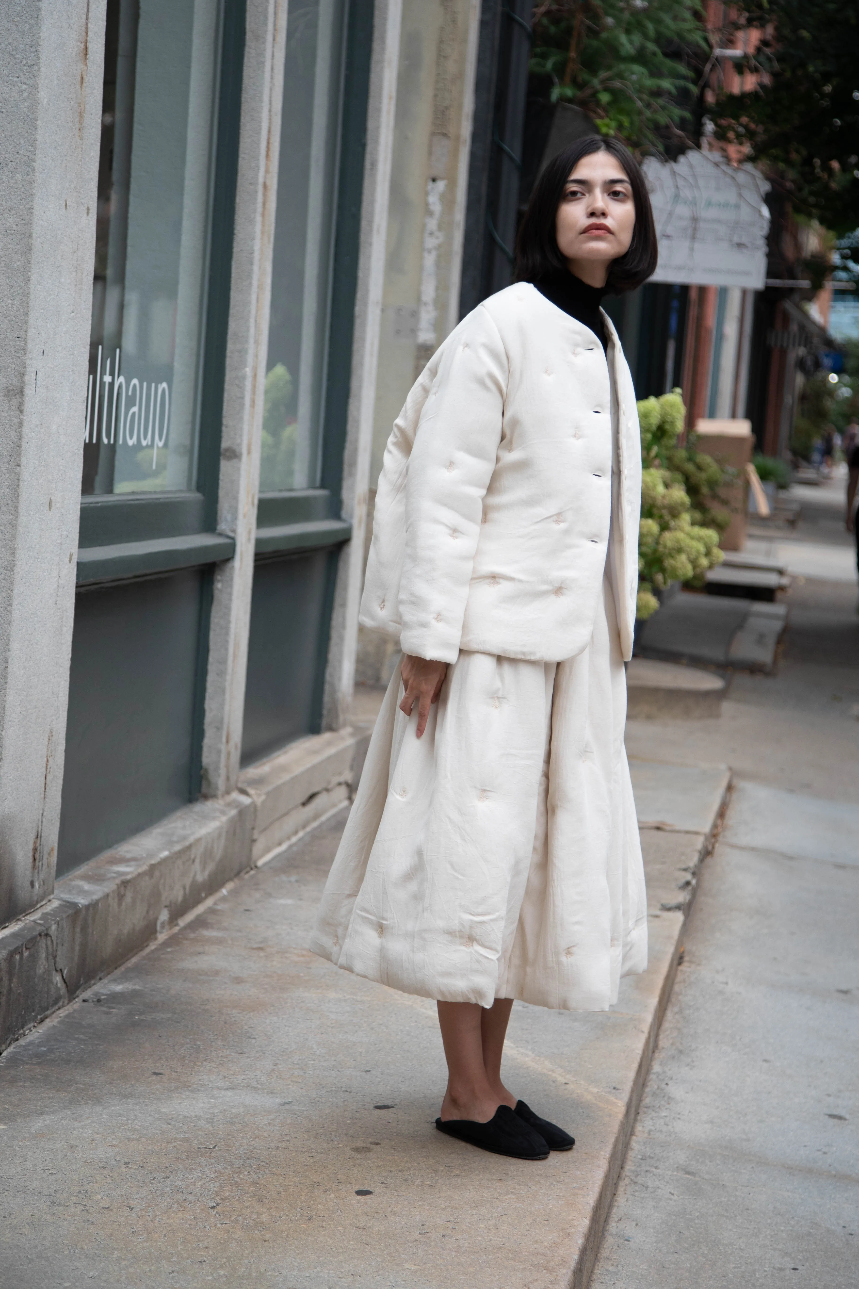 Runaway Bicycle | Milo Jacket in Cotton Silk
