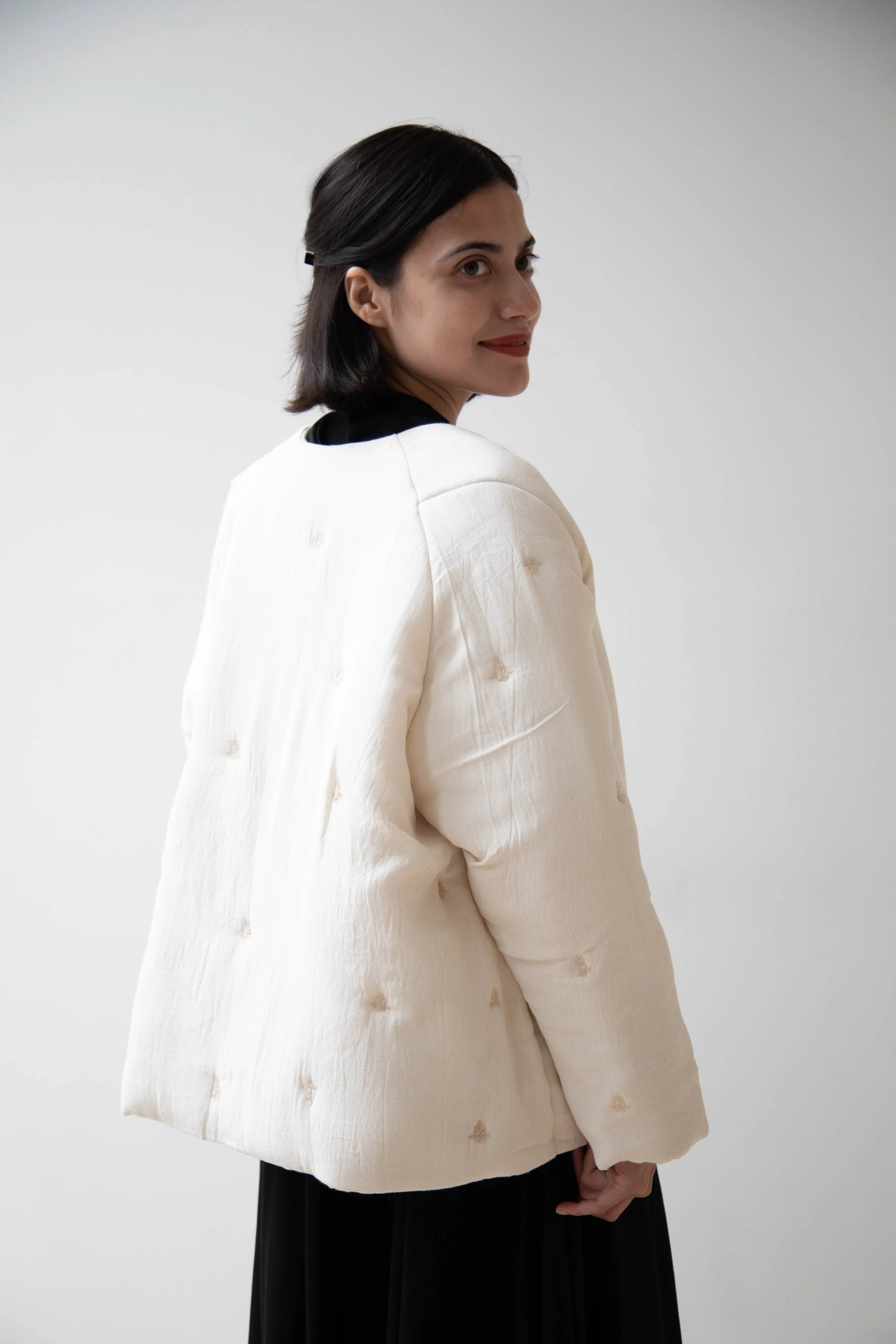 Runaway Bicycle | Milo Jacket in Cotton Silk