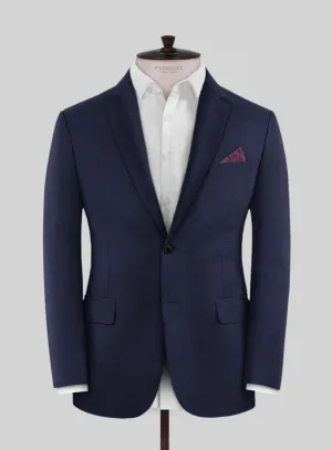 Scabal Alnip Indigo Blue Wool Jacket