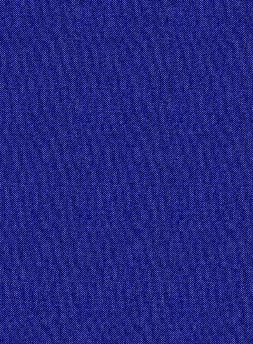 Scabal Cobalt Blue Wool Jacket