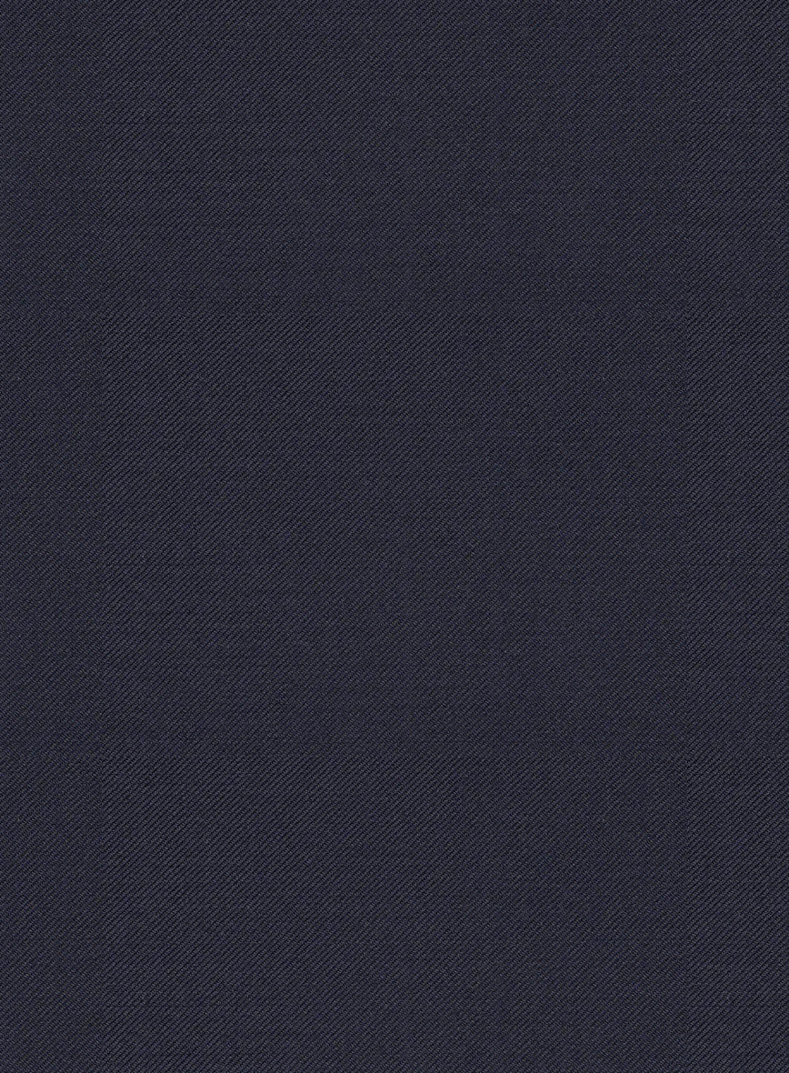 Scabal Corde Navy Blue Wool Jacket
