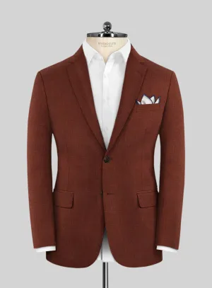 Scabal Cosmopolitan Auburn Wool Jacket