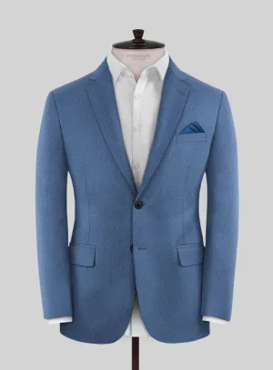 Scabal Cosmopolitan Imperial Blue Wool Jacket