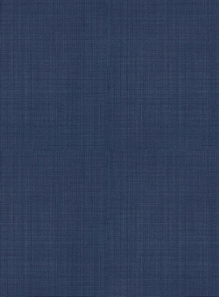 Scabal Cosmopolitan Nailhead Blue Wool Jacket