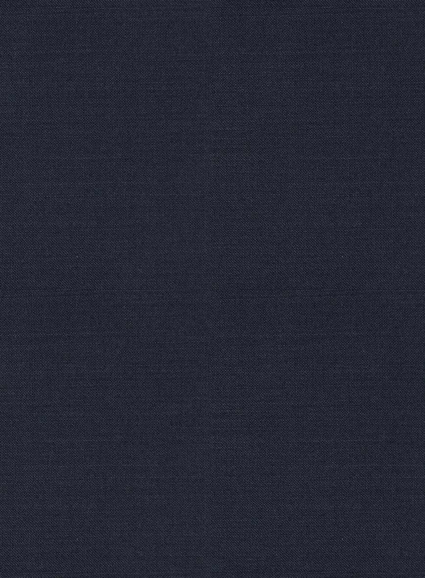 Scabal Cosmopolitan Nailhead Dark Blue Wool Jacket