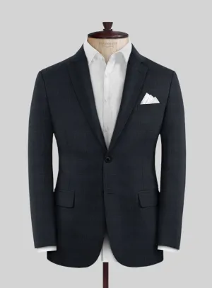 Scabal Cosmopolitan Prince Navy Blue Wool Jacket