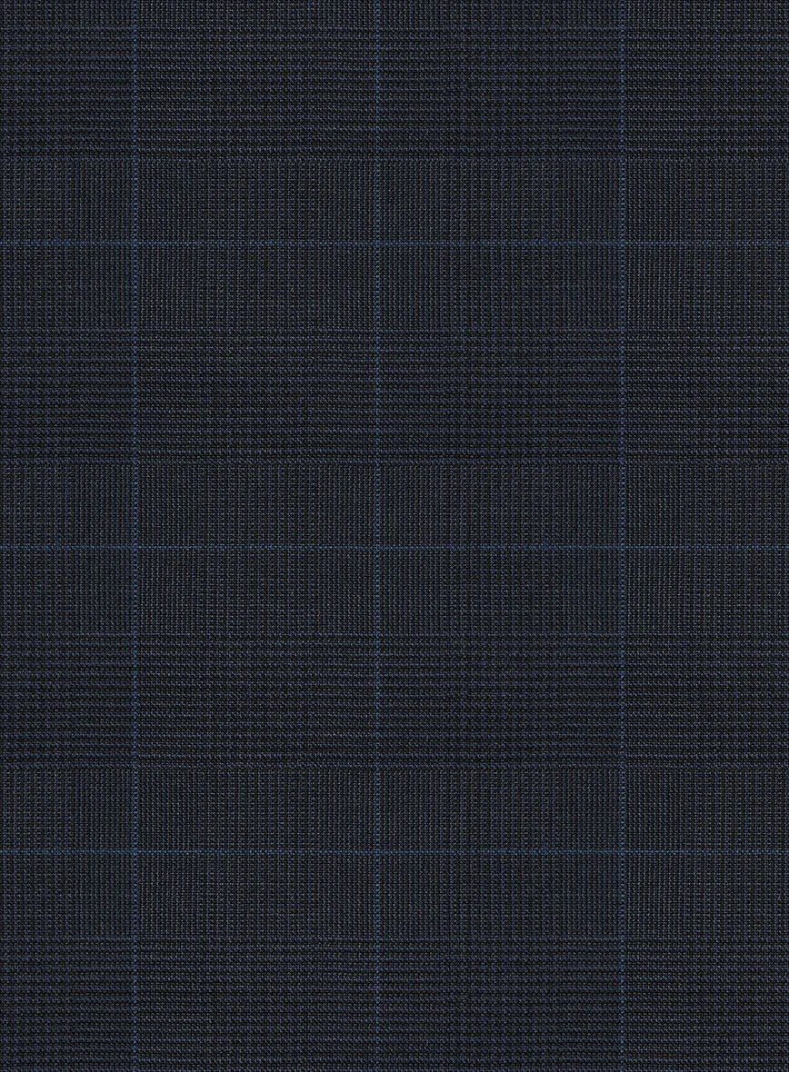 Scabal Cosmopolitan Prince Navy Blue Wool Jacket