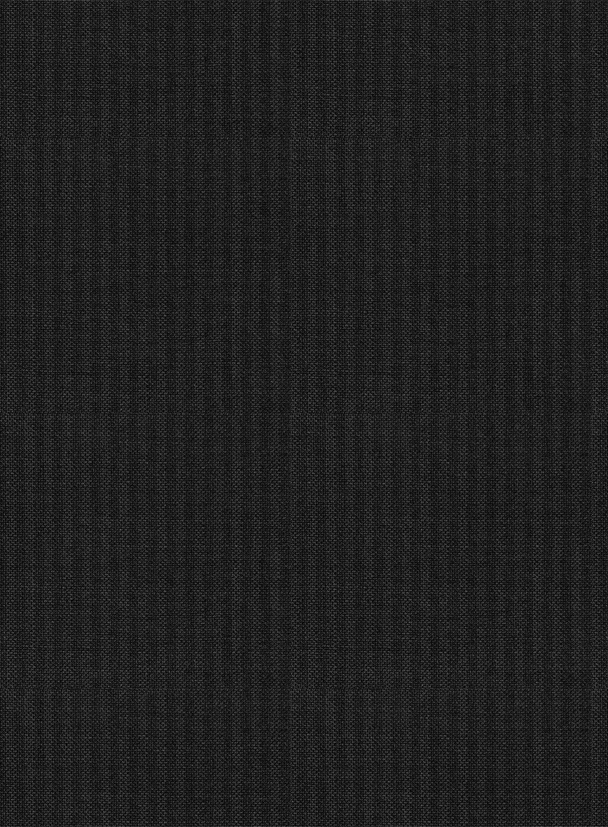 Scabal Cosmopolitan Stripe Reyo Black Wool Jacket