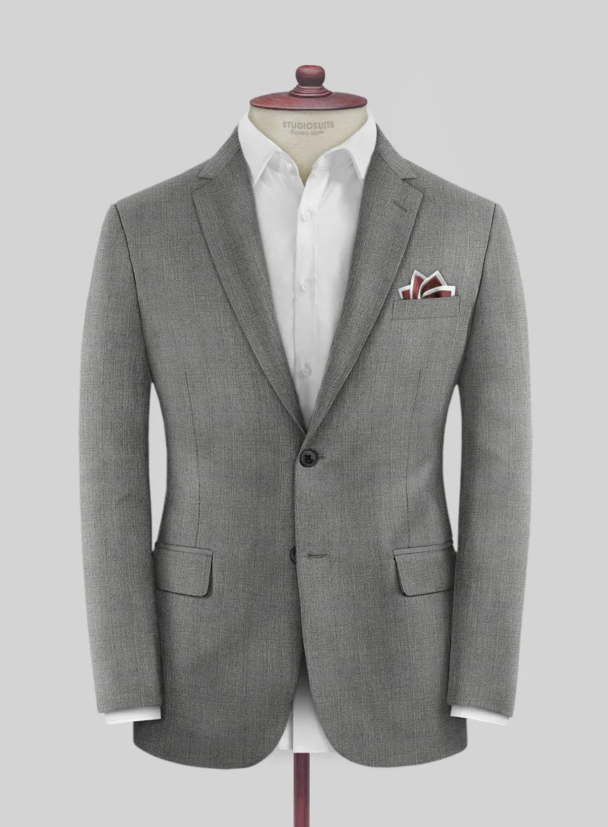 Scabal Hidal Checks Gray Wool Jacket
