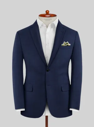 Scabal Londoner Esma Checks Blue Wool Jacket