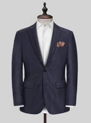 Scabal Londoner Gallo Blue Wool Jacket
