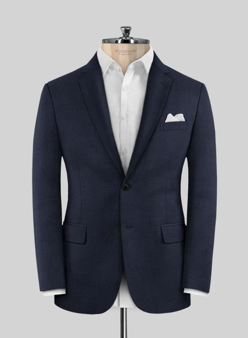 Scabal Londoner Mirage Blue Wool Jacket