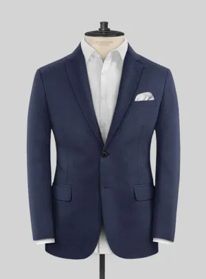 Scabal Merigo Denim Blue Wool Jacket