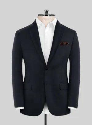 Scabal Motito Blue Wool Jacket