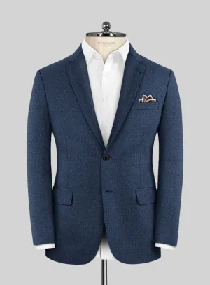 Scabal Nile Blue Wool Jacket