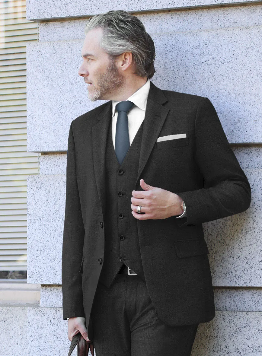 Scabal Perddi Black Wool Jacket