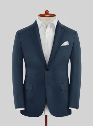Scabal Potri Prussian Blue Wool Jacket