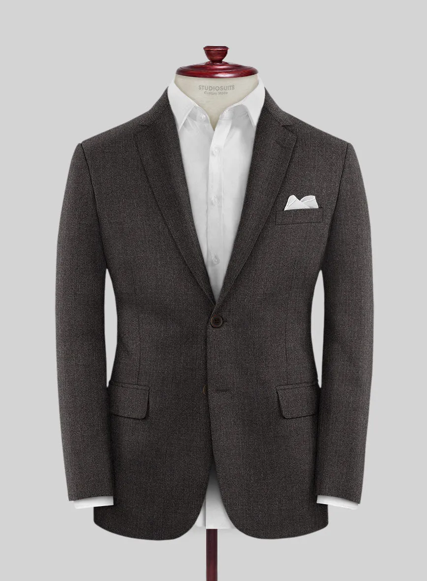 Scabal Sauri Brown Wool Jacket