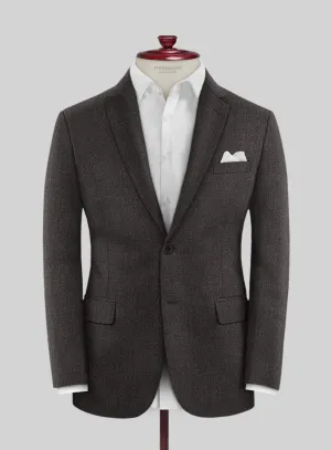Scabal Sauri Brown Wool Jacket