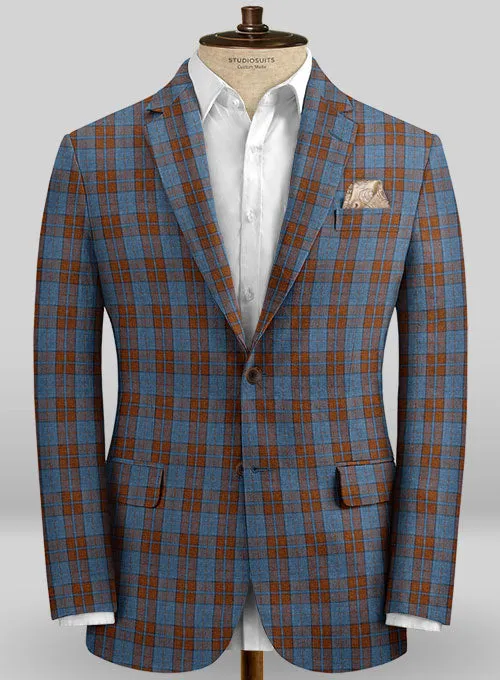 Scabal Taormina Gini Rust Linen Jacket