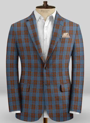 Scabal Taormina Gini Rust Linen Jacket