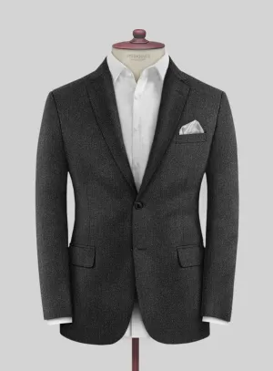 Scabal Tornado Gallo Charcoal Wool Jacket