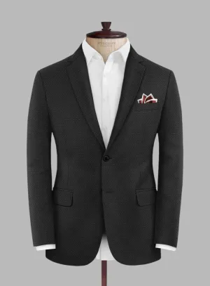Scabal Tornado Olfoda Black Wool Jacket
