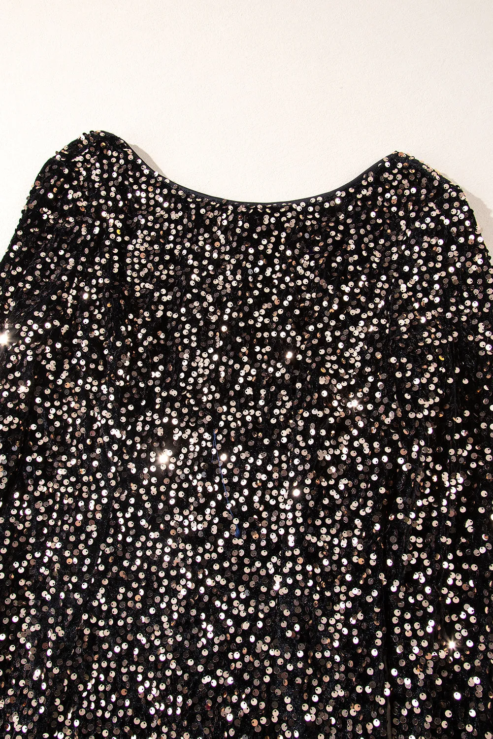 Sequin Long Sleeve Bodycon Dress