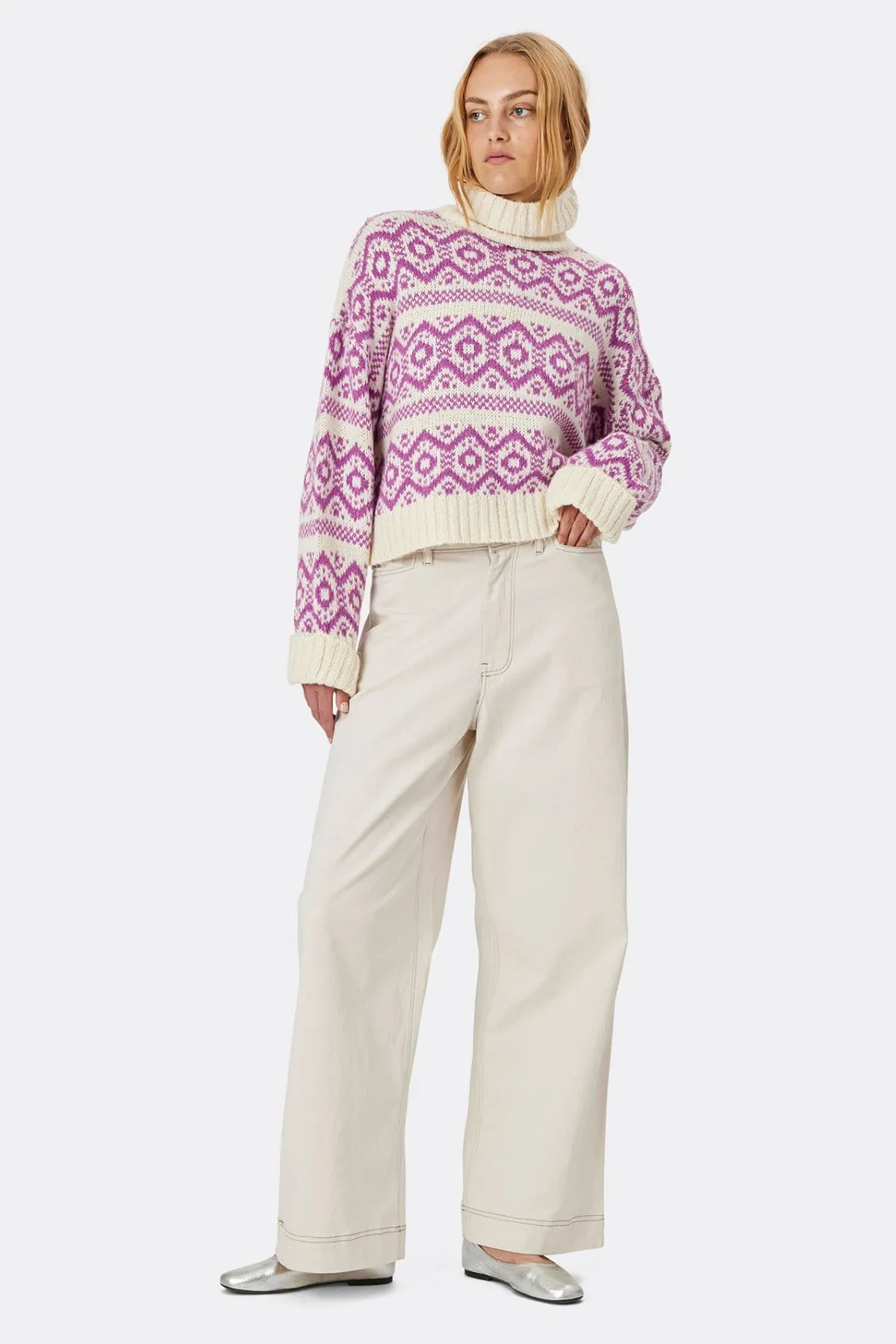 SINA JUMPER DARK LAVENDER