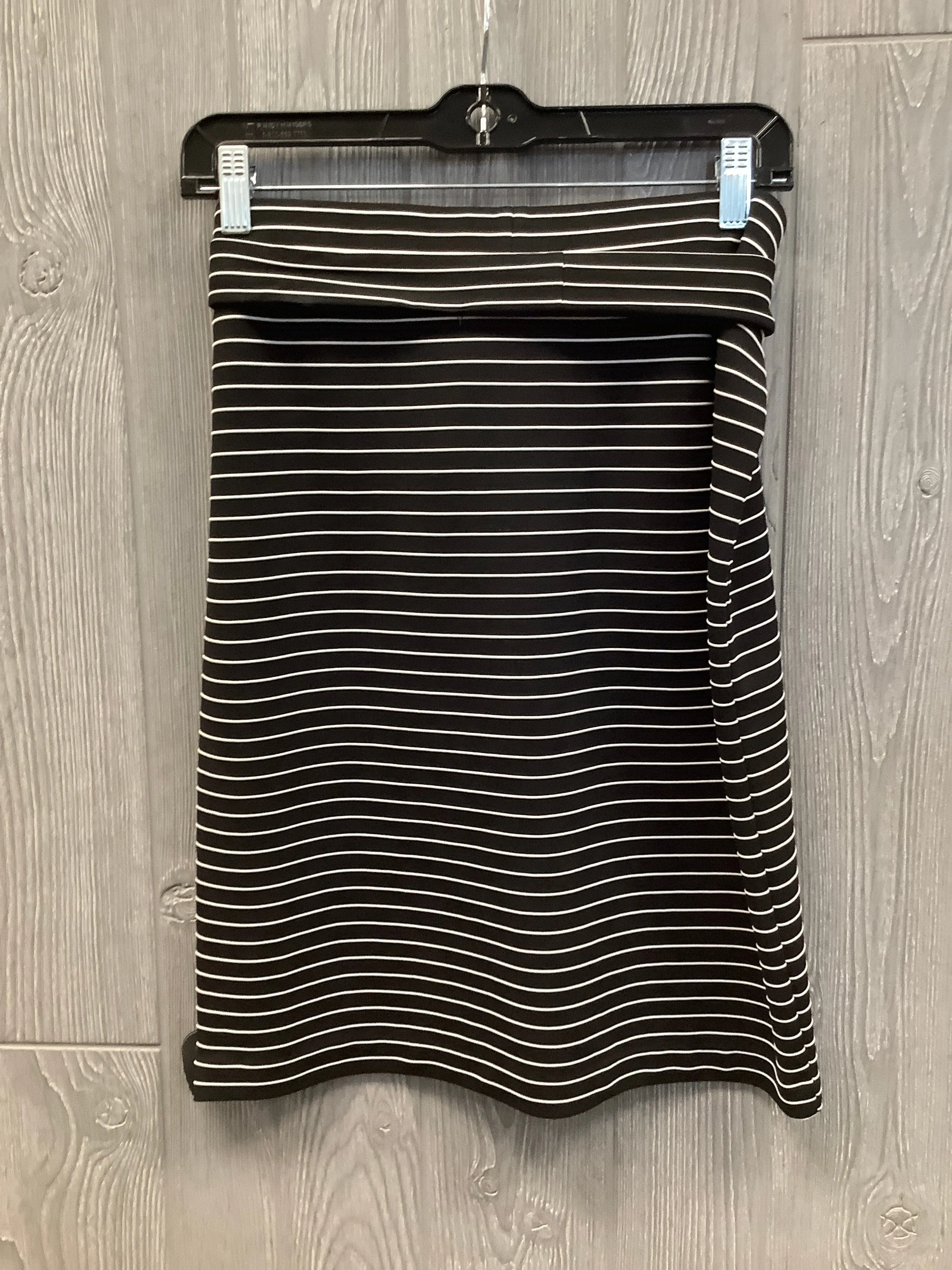 Skirt Midi By Loft In Black, Size: 8