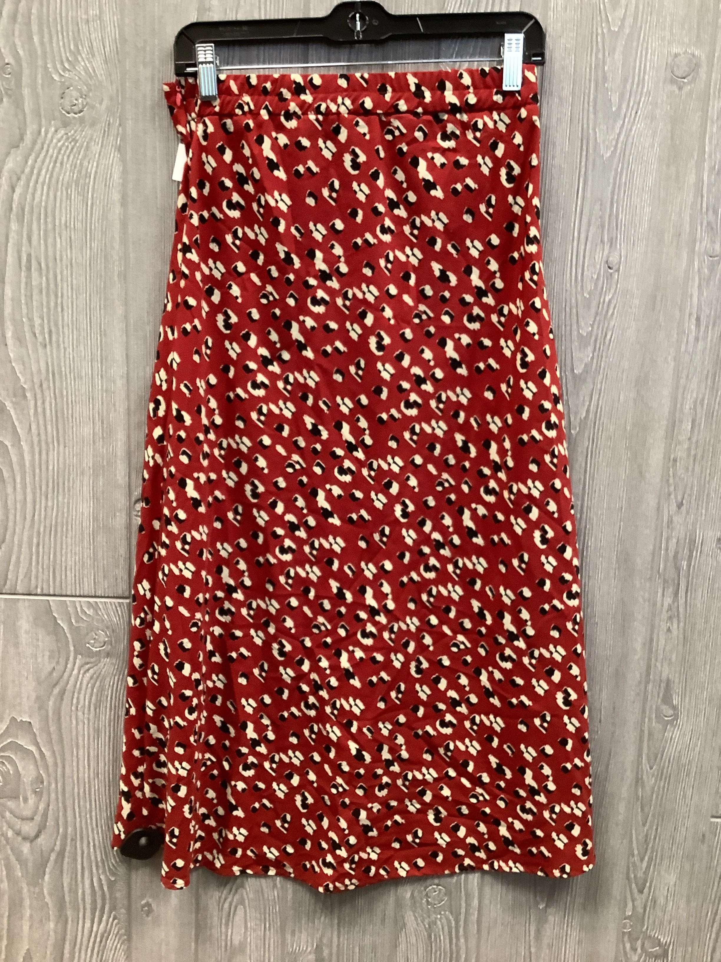 Skirt Midi By Wishlist In Red, Size: 8