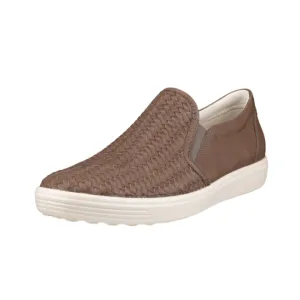 Soft 7 Woven Slip On - Taupe.