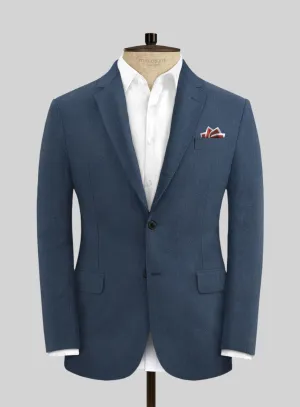 Solbiati Art Du Lin Ebony Blue Linen Jacket