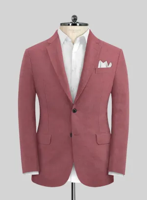 Solbiati Art Du Lin Opera Mauve Linen Jacket